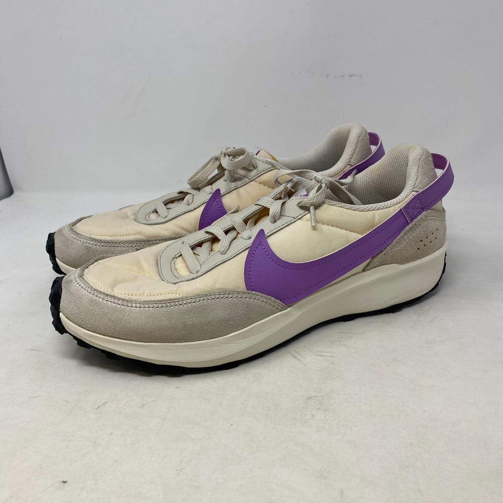 Nike Waffle Debut "White Rush Fuchsia" | Women's Sz 12 | White, Gray, & Purple
